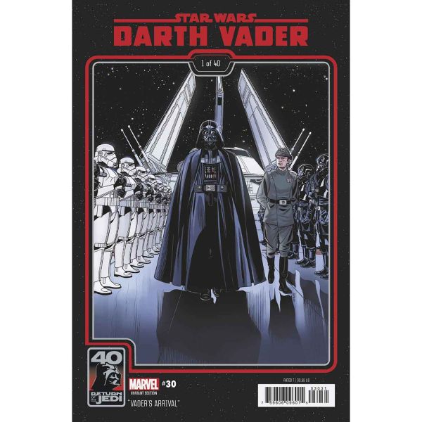 Star Wars Darth Vader 30 Return Jedi 40Th Anniversary Sprouse Variant