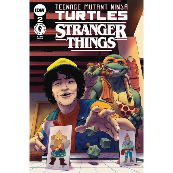 Teenage Mutant Ninja Turtles X Stranger Things #2 Cover A Pe