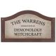 The Conjuring Warrens Consultants 15X9 Wood Sign