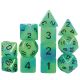 Acrylic Dice Alien 12Pc Set