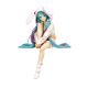 Hatsune Miku Rabbit Ear Hood Pajama Noodle Stopper Figure