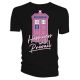 Doctor Who Happiness Will Prevail Pink Tardis T-Shirt Xxxxl