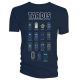 Doctor Who Every Tardis II S Navy T-Shirt