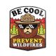 Smokey Bear Be Cool Pin