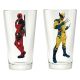 Deadpool & Wolverine Movie Clear Pint Glass