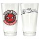 Spider-Man Clear Pint Glass