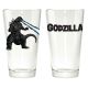 Godzilla Clear Pint Glass