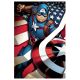 Marvel Captain America Collectible Shaped Tin 300Pc Puzzle