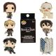 Funko Pop 6Pc Blind Pin Set Attack On Titan Characters