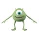 Flexfigs Pixar Mike Wazowski