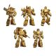 Blokees Transformers Limited Ed Gold Series Model Kit Box Set