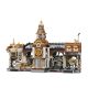 Pantasy Steampunk Rail Station 2723Pc Building Block Toy