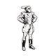 Rocketeer Figure Artist Edition 2.25In Enamel Pin