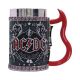 AC/DC Back In Black Tankard 6.3In