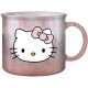 Hello Kitty Light Pink Reactive Glaze 20Oz Camper Mug