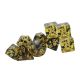 Terracotta Grecian Vase Dice Traditional 9 Set