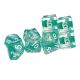 Thracian Azure Swirl Dice Traditional 9 Set