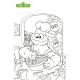 Sesame Street #3 Cover C Alison Acton Coloring Book Variant