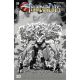 Thundercats #9 Cover T 1:7 Moss Cheetara b&w