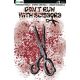 Dont Run With Scissors #1 Cover E Cardoselli Metal