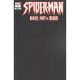 Spider-Man Black Suit And Blood #1 Black Blank Variant