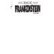 Universal Monsters Frankenstein #1 Cover H Blank Sketch Variant